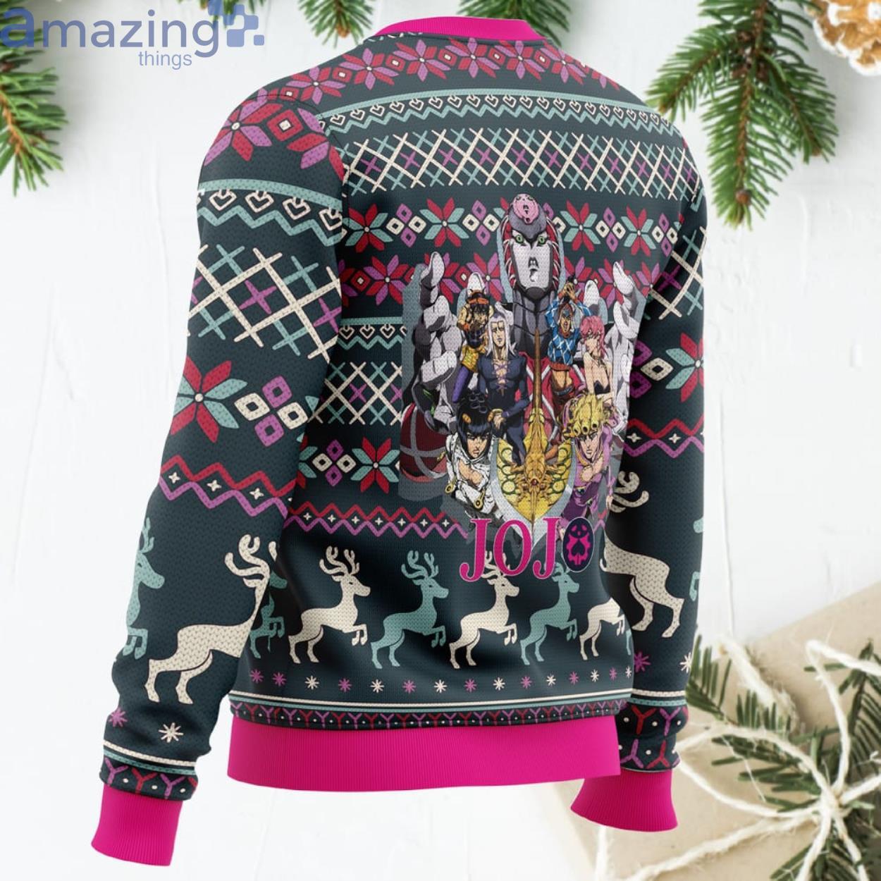 Jjba 2025 christmas sweater