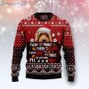 Goldendoodle Will Be Watching You Cute Dog Ugly Christmas Sweater