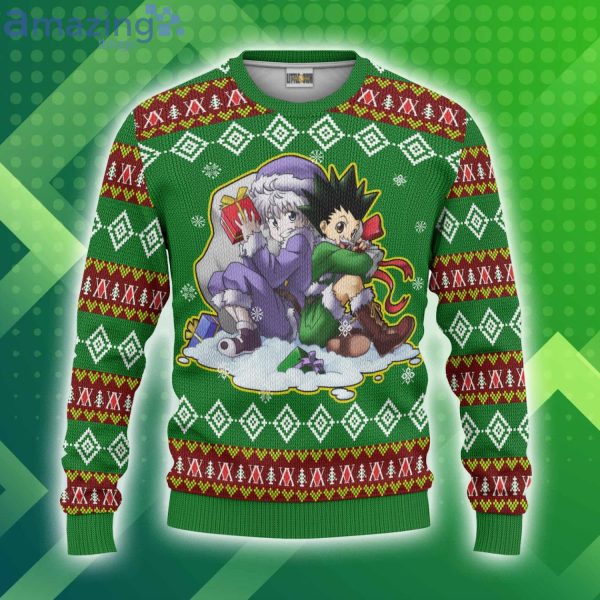 Kurapika Anime Hunter x Hunter Xmas Ugly Christmas Sweater Gift