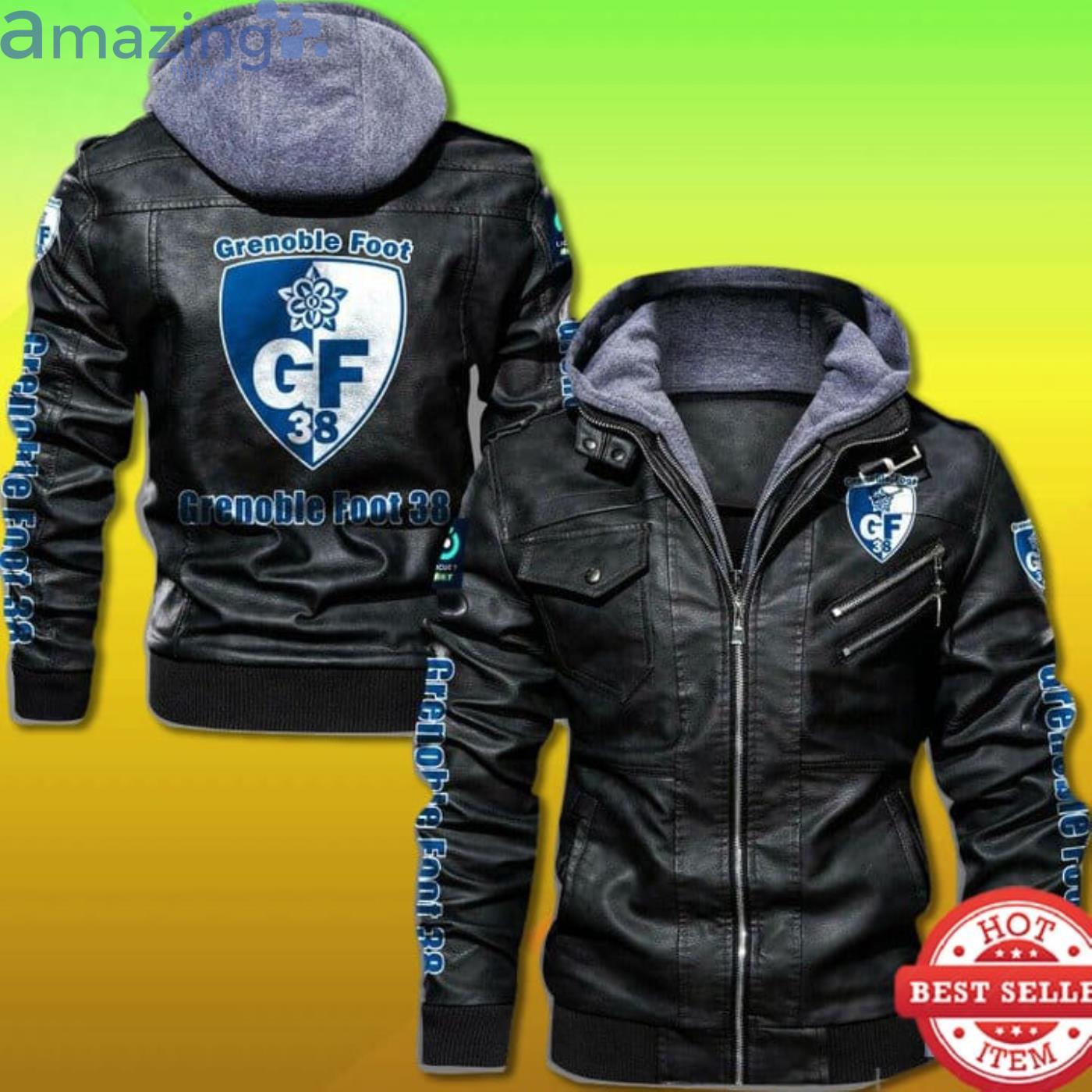 Grenoble Foot 38 2D Trending Leather Jacket Product Photo 1