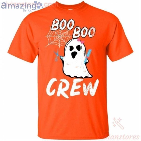 Hairdresser Ghost Boo Boo Crew Halloween T-Shirt Product Photo 2