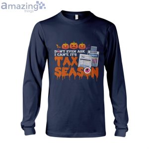 Halloween Accountant Tax Season Long Sleeve T-Shirt Product Photo 3