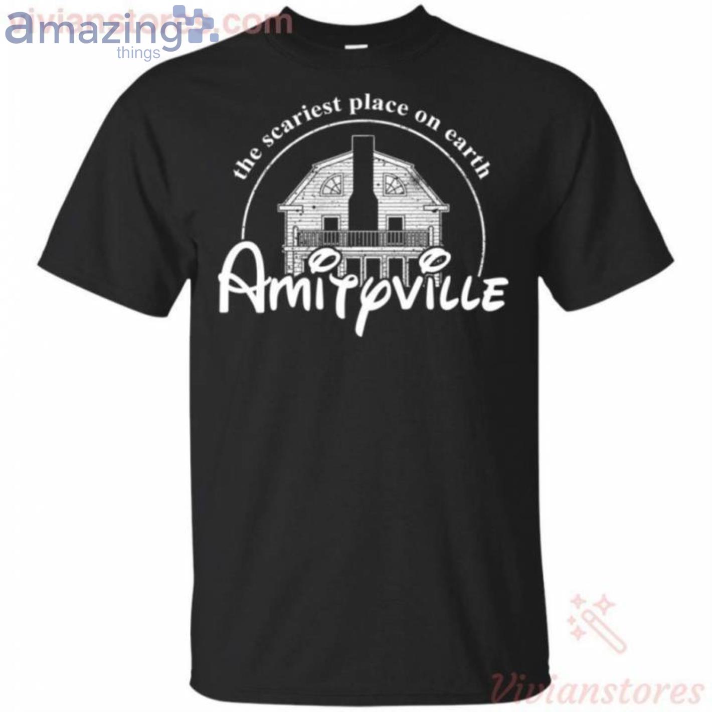 Halloween Amityville The Scariest Place On Earth T-Shirt Product Photo 1