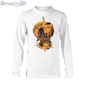 Halloween Believe Bf Alien Long Sleeve T Shirt image Halloween Believe Bf Alien Long Sleeve T-Shirt Product Photo 2