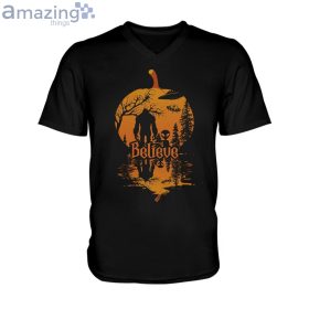 Halloween Believe Bf Alien Men V-Neck T-Shirt Product Photo 4 Product photo 2