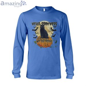 Halloween Black Cat Long Sleeve T-Shirt Product Photo 4