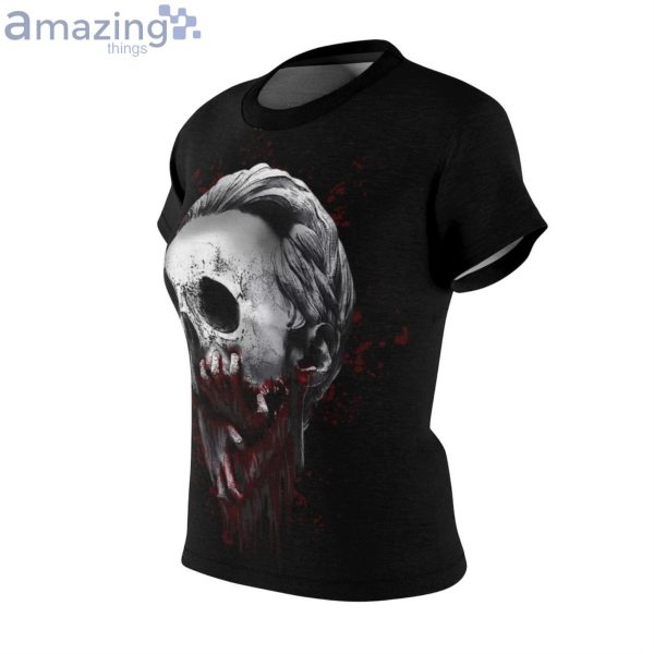 Halloween Design All Over Print T-Shirt For Women Product Photo 2