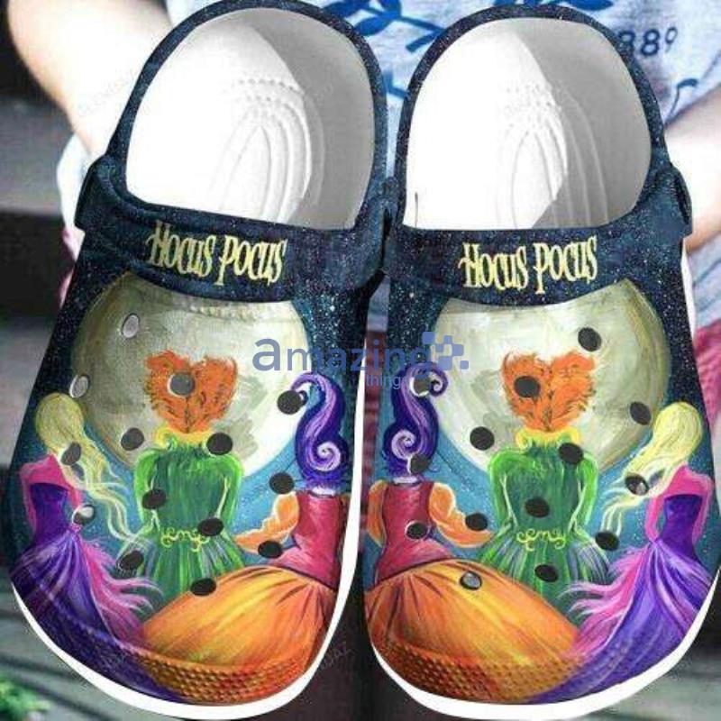 Halloween Hocus Pocus Colorful Crocs Clog Shoes For Men And Women Product Photo 1