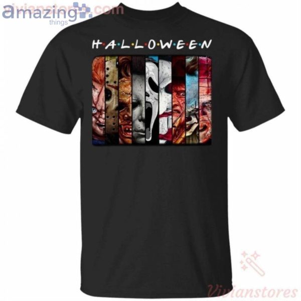 Halloween Horror Charaters Friends Halloween T-Shirt Product Photo 1