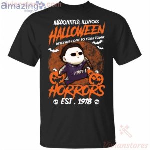 Halloween Horrors Funny Michael Myers Est 1918 T-Shirt