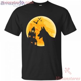 Halloween Moon Night Dog Lover Funny T-Shirt Product Photo 3 Product photo 2