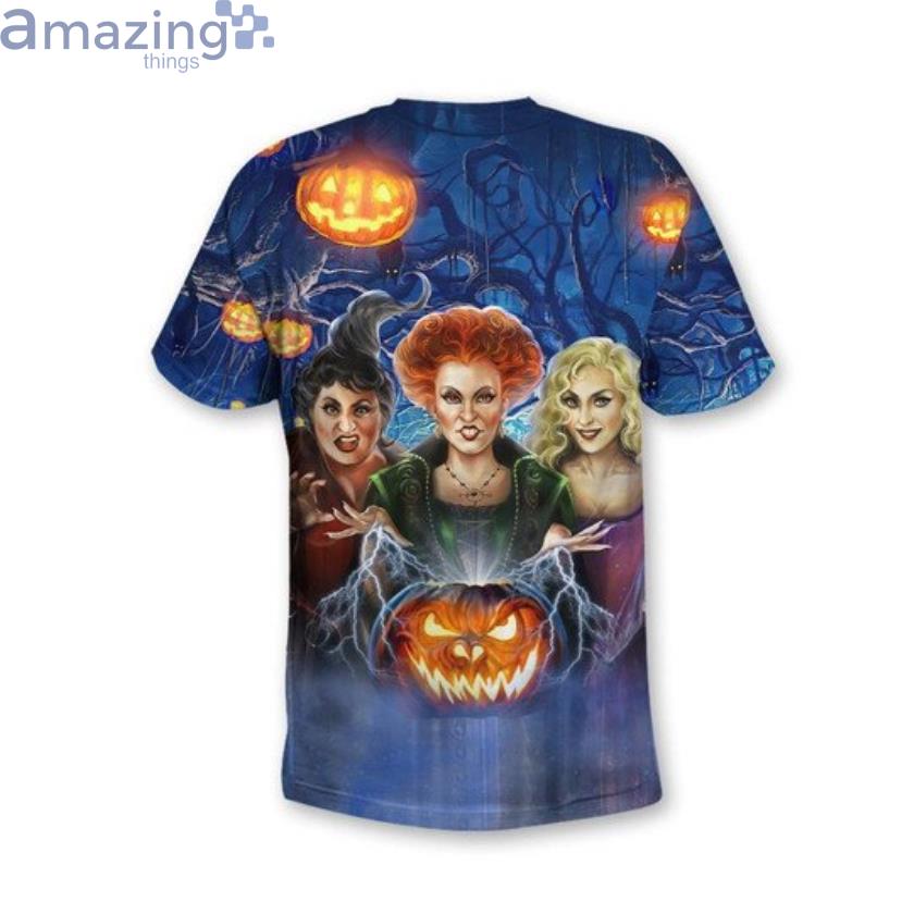 Halloween Night Hocus Pocus Halloween 3D T-Shirt Product Photo 1