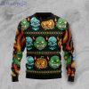 Halloween Scary Zombie Christmas Ugly Sweater