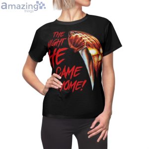 Halloween The Night He Came Home All Over Print T-Shirt Product Photo 4