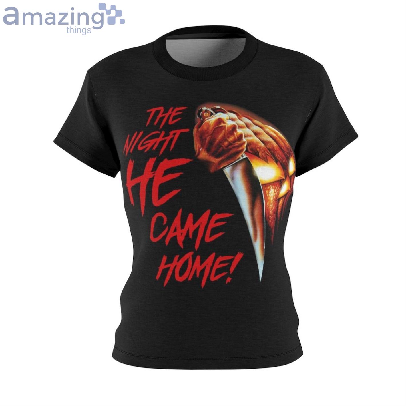 Halloween The Night He Came Home All Over Print T-Shirt Product Photo 1