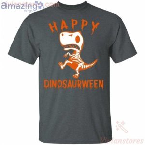 Happy Dinosaurween Dinosaur Halloween Funny T-Shirt Product Photo 2