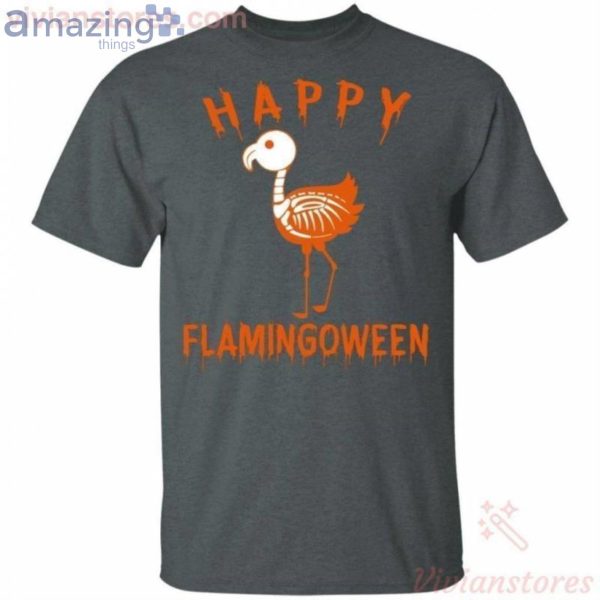 Happy Flamingoween Flamingo Halloween Funny T-Shirt Product Photo 2