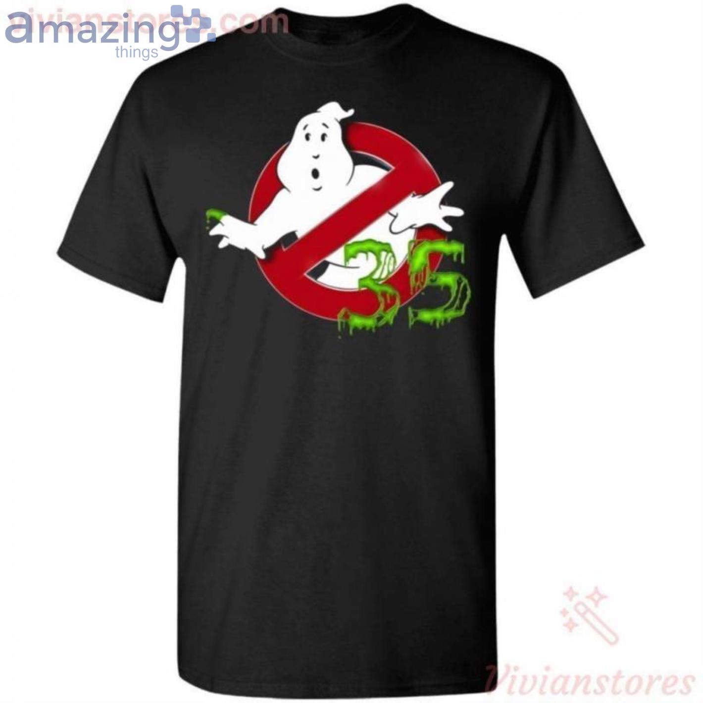 Happy Halloween Ghostbusters 35 Years Anniversary T-Shirt Product Photo 1