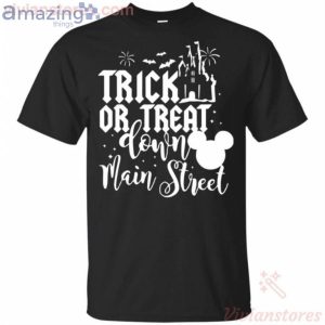 Happy Halloween Trick Or Treat Down Main Street T-Shirt Product Photo 1