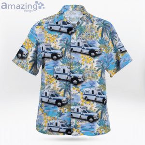 Harford County Maryland Ems Tropical Yellow Flower Hawaiian Shirt image Harford County Maryland Ems Tropical Yellow Flower Hawaiian Shirt Product Photo 3