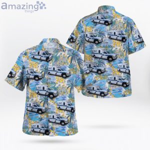 Harford County Maryland Ems Tropical Yellow Flower Hawaiian Shirt Product Photo 1