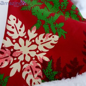 Hawaiian Snowflake Christmas Santa Hat For Adult And Child Product Photo 3