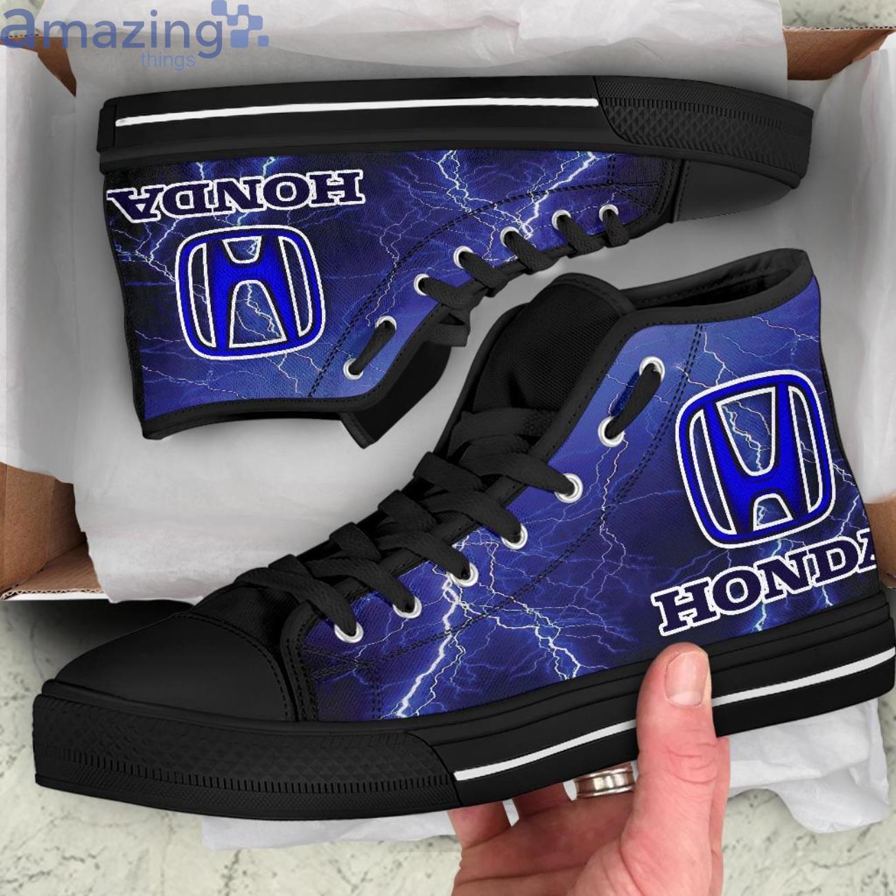 Honda Thunder and Lightning High Top Shoes image Honda Thunder and Lightning High Top Shoes Product Photo 6