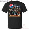 Horror Characters Drinking Diet Pepsi Funny T-Shirt
