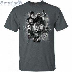 Horror Movie Characters Halloween T Shirt image Horror Movie Characters Halloween T-Shirt Product Photo 2