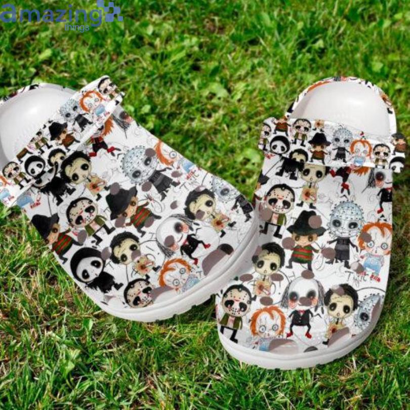 Horror Movie Characters Michael Myers Freddy Krueger Clog Shoes Product Photo 1