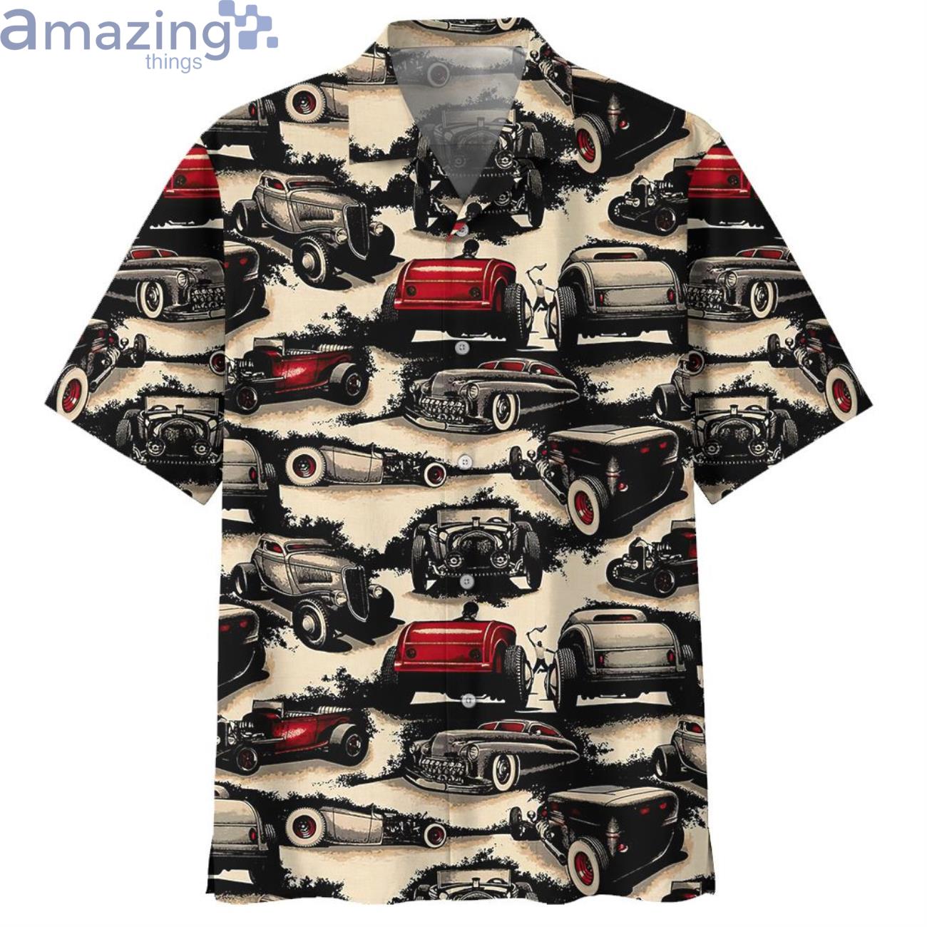 Hot Rod Hawaiian Shirt For Men And Women Product Photo 1