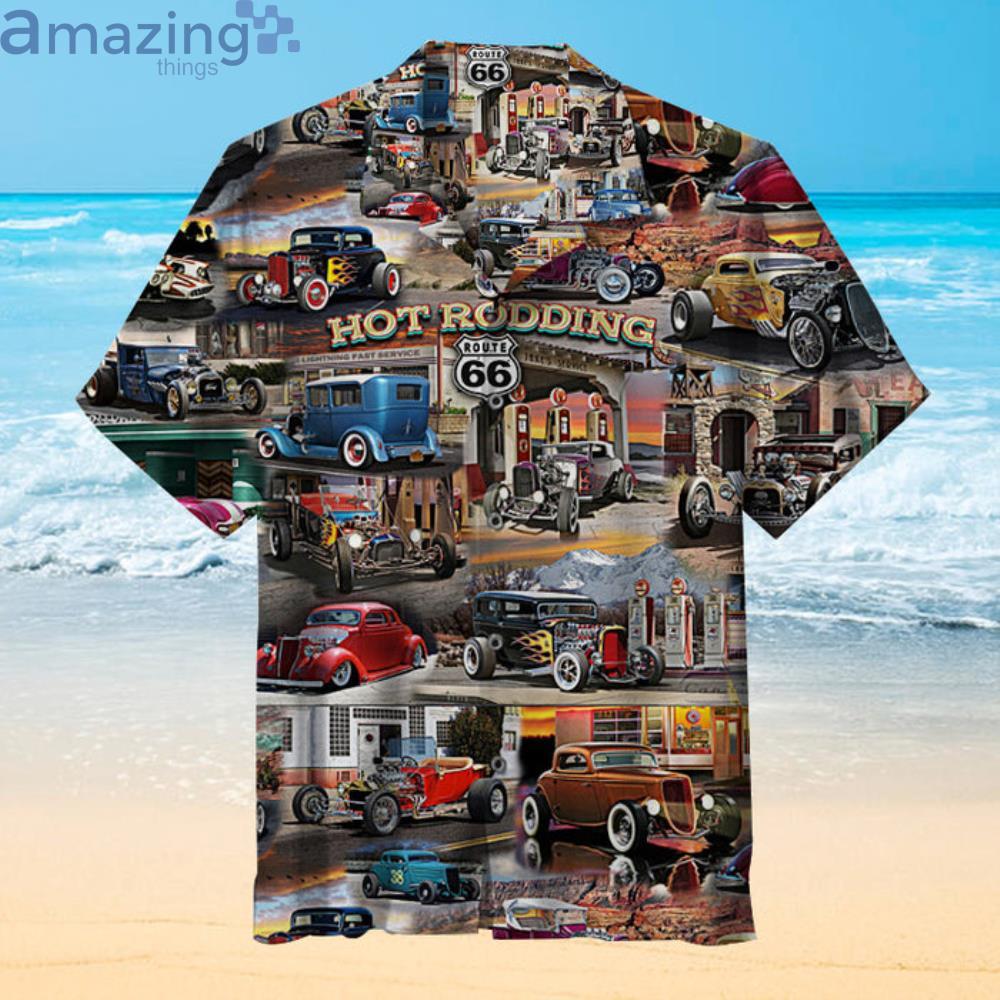 Hot Rodding Collage Hawaiian Shirt For Men And Women image Hot Rodding Collage Hawaiian Shirt For Men And Women Product Photo 2