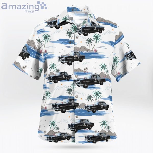 Houston Texas Houston Police Department 1952 Ford Customline Patrol Car Hawaiian Shirt Product Photo 2