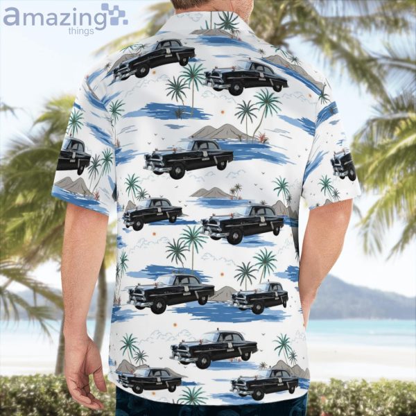 Houston Texas Houston Police Department 1952 Ford Customline Patrol Car Hawaiian Shirt Product Photo 4