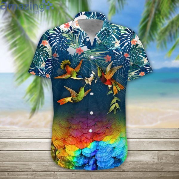 Hummingbird Lover Tropical Hawaiian Shirt For Men And Womenproduct photo 1