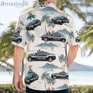 Huntersville Police Dodge Charger Nc Hawaiian Shirt Product Photo 4