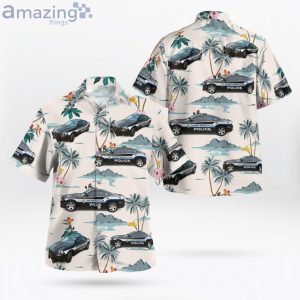 Huntersville Police Dodge Charger Nc Hawaiian Shirt Product Photo 1