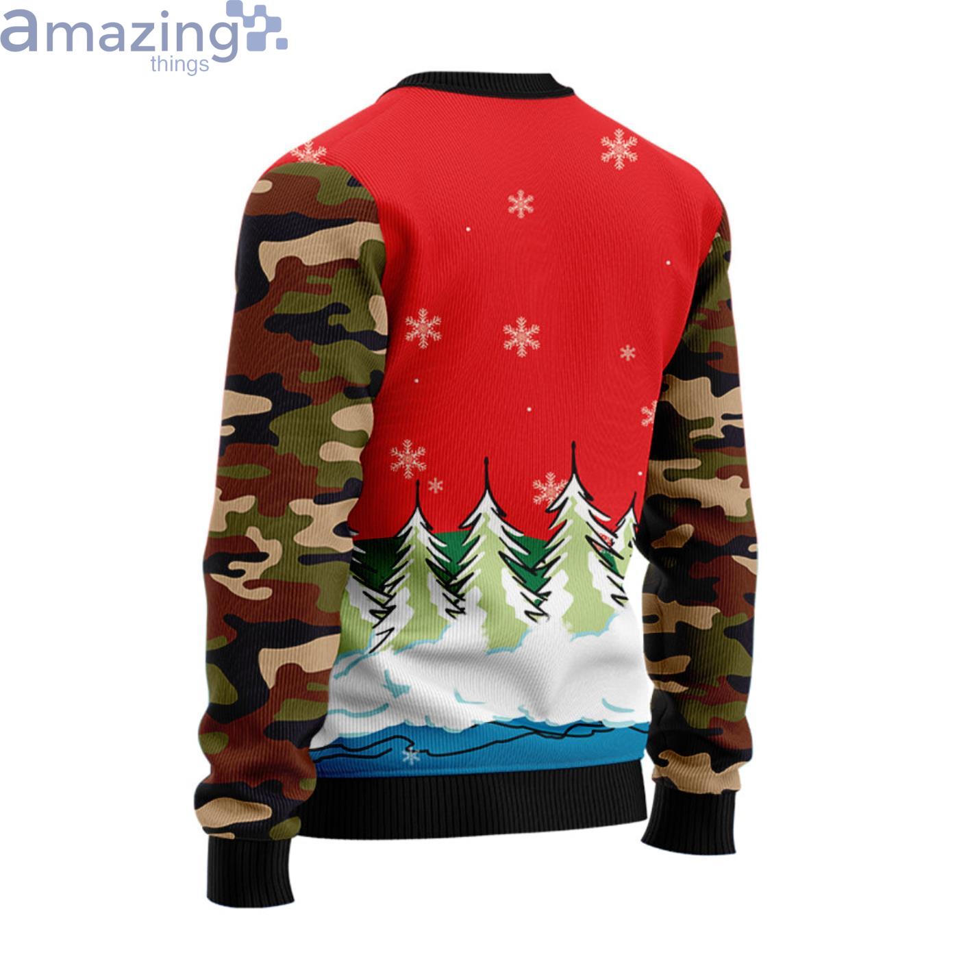 Hunting Santa Christmas Ugly Christmas Sweaters - Peto Rugs