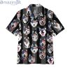 Husky Meriacan Flag Glasses Hawaiian Shirt  For Men And Women