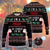 I Am A Police I’m On The Nice List Christmas Ugly Sweater