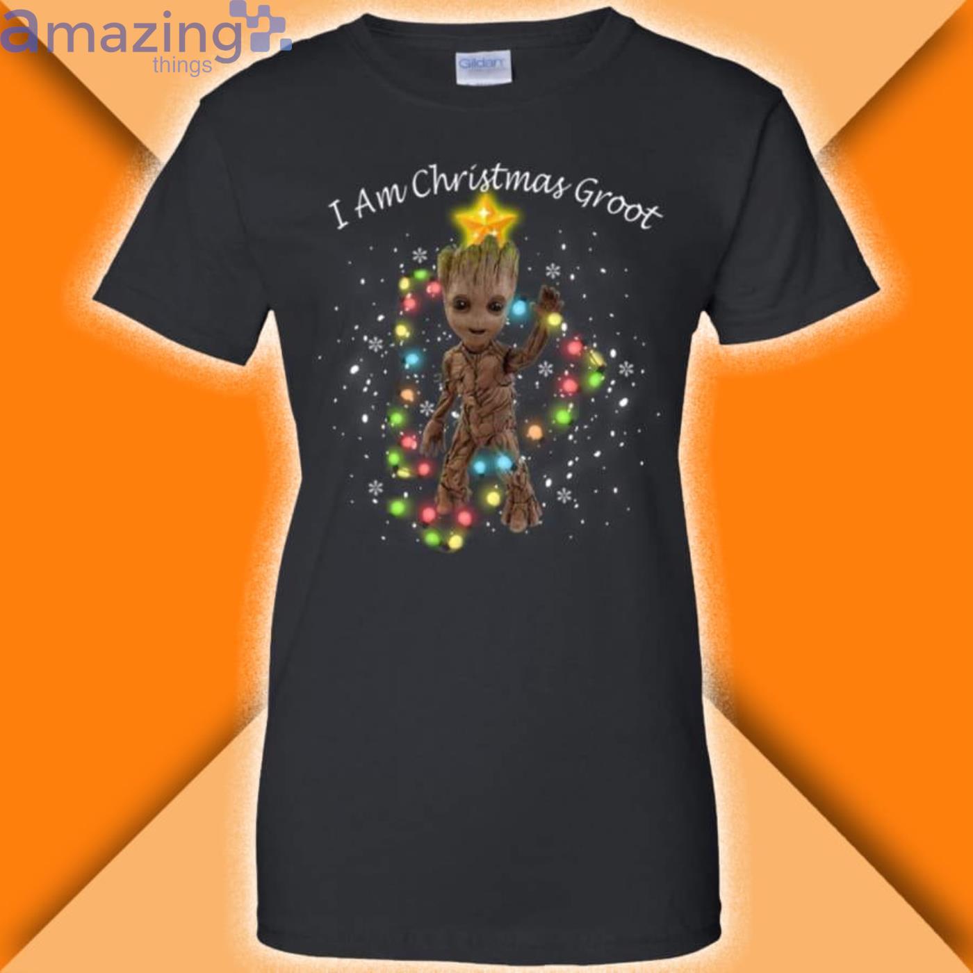 I Am Christmas Groot Shirt Product Photo 1