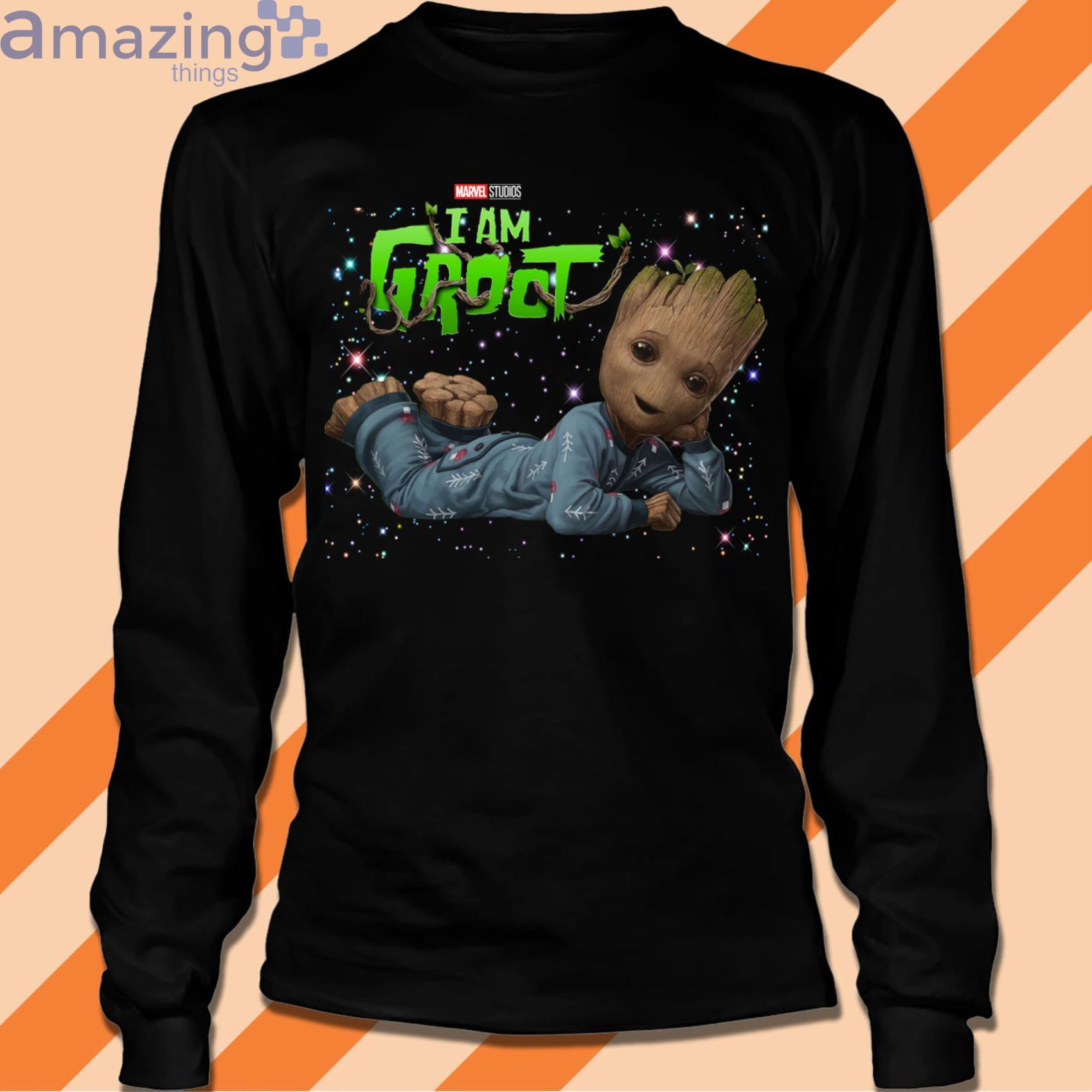 I Am Groot Groot Wearing Jajamas Shirt image I Am Groot Groot Wearing Jajamas Shirt Product Photo 3