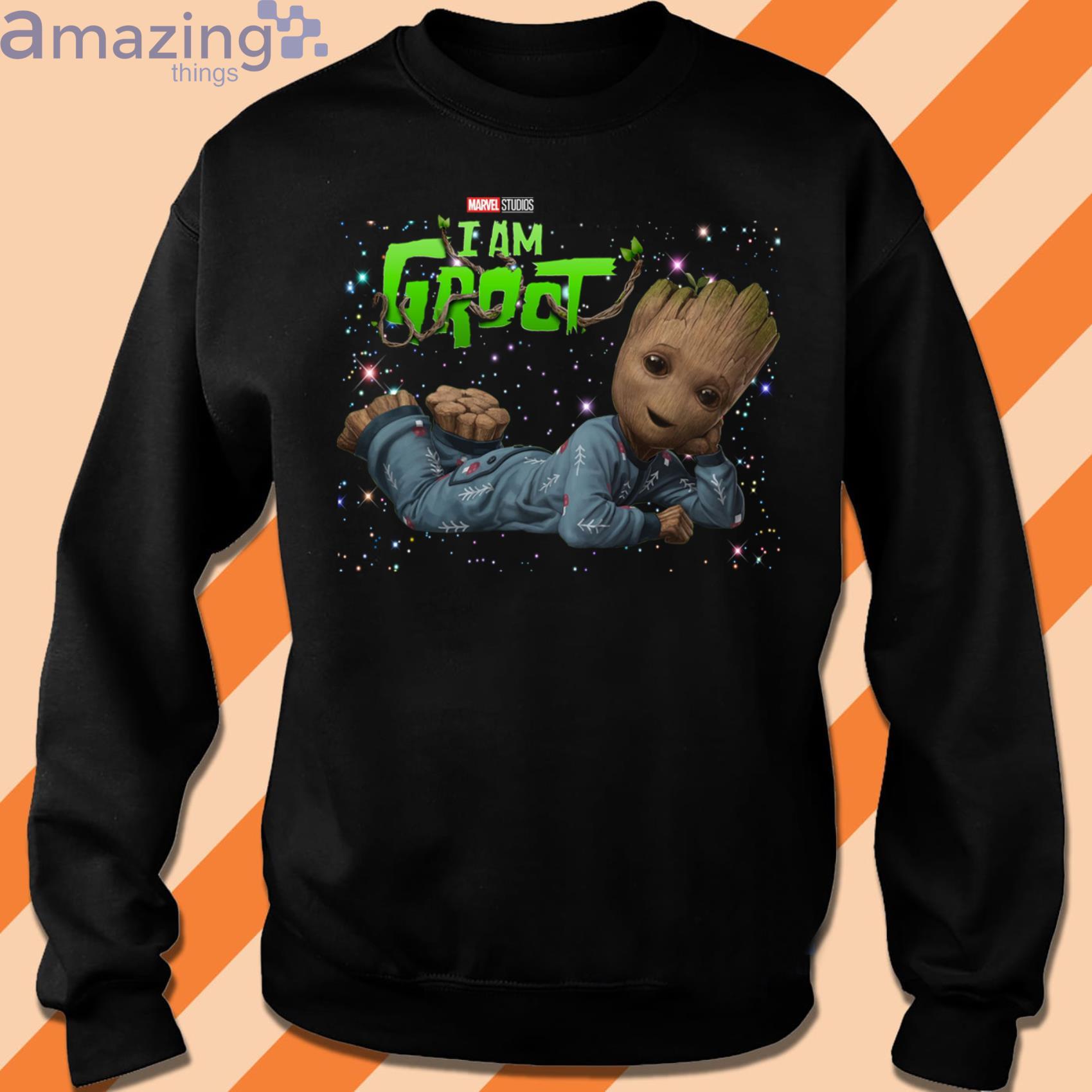 I Am Groot Groot Wearing Jajamas Shirt image I Am Groot Groot Wearing Jajamas Shirt Product Photo 4
