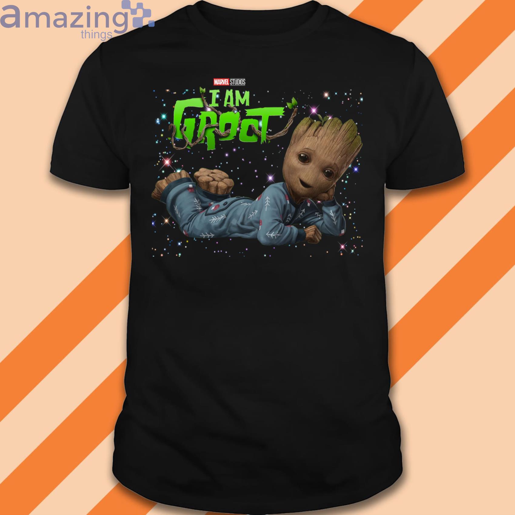 I Am Groot Groot Wearing Jajamas Shirt image I Am Groot Groot Wearing Jajamas Shirt Product Photo 5