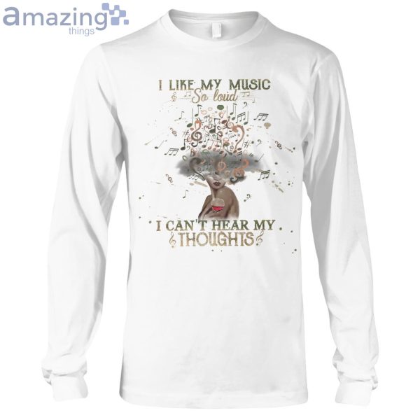 I Like My Music So Loud Ladies T-Shirt Product Photo 5