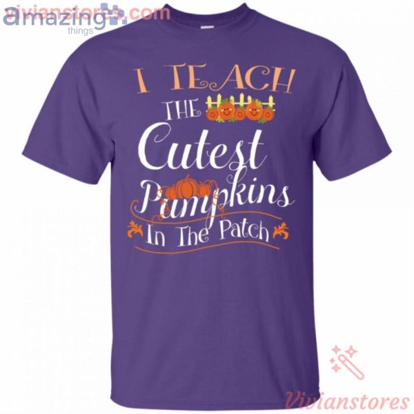 I Teach The Cutest Pumpkins Halloween T-Shirt Product Photo 5