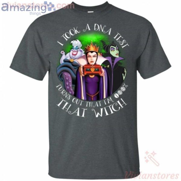 I Took Dna Test I'm 100 Witch Villain Queens Halloween T-Shirt Product Photo 2