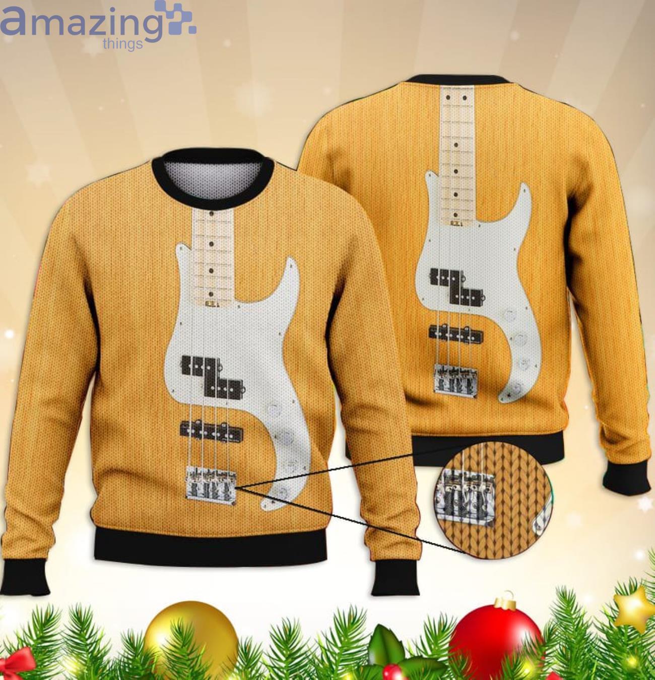 I’M A Guitar Bassist 3D All Over Printed Sweater Product Photo 1