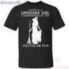 I’m A Louisiana Girl Underestimate Me That’ll Be Fun Witch Halloween T-Shirt