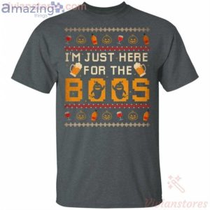 I'm Just Here For The Boos Drinking Halloween T-Shirt Product Photo 2